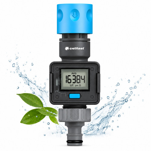 Cellfast wasserzähler mit lcd - cellfast,