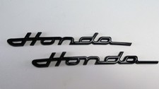 3D Emblem Set Honda Schriftzug