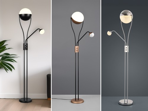 Große kugel stehlampe 180cm - kugel,