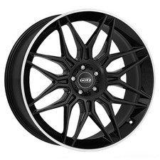 ALUFELGE DOTZ LONGBEACH DARK 9.5X21 5X114.3 BLACK/POLISHED LIP KKV
