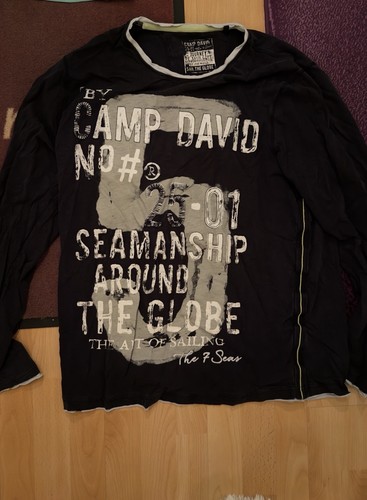 Camp david langarm shirt grxxl - camp,