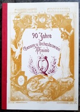 Pfreimd 90 Jahre Gesangverein Orchesterverein 1985 Oberpfalz Nabburg Buch Festsc