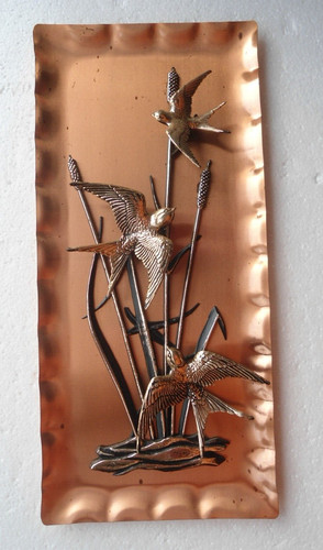 Bild kupferbild mit metall - mit,