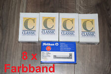 8x Farbband für EPSON HX20/M 160/180, Epson C43S015354, Nylon, schwarz