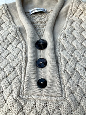 Atenzione by CARLO COLUCCI: Strick-Pullover 3D-Stil 75 % Wolle Gr. 40-42-44