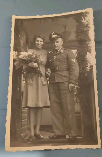 Altes foto postkarte wehrmacht - altes,