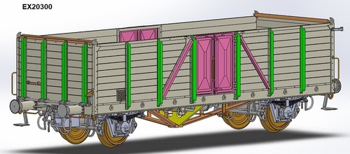 Exact train ex20300 offener - ex20300,,