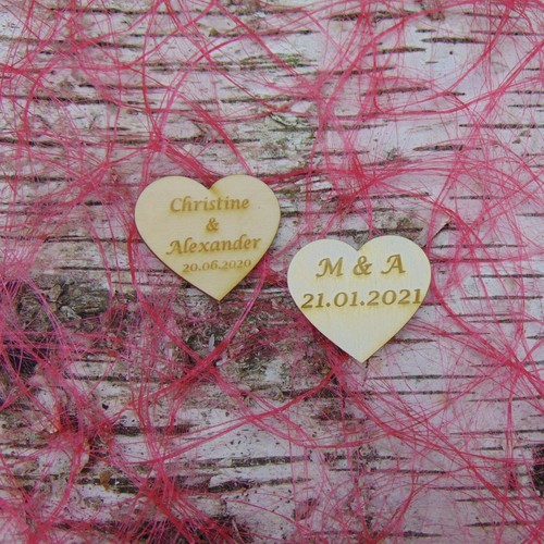 Geschenk zur hochzeit herz - zur,