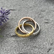 Edelstahlring Damen Ring