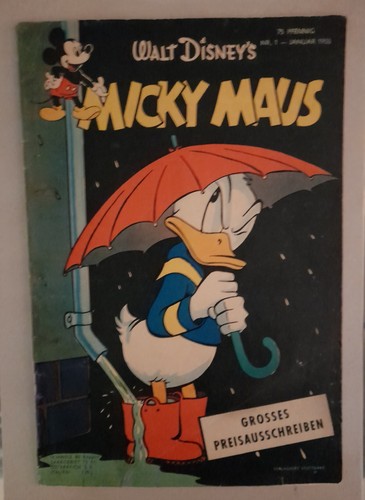 Original micky maus - micky, heft