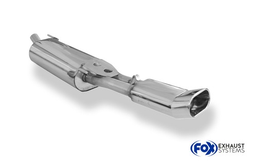 Fox sportauspuff 1x135x80mm - sportauspuff,