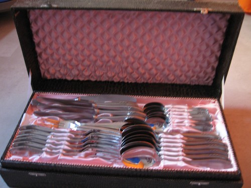 Teile ddr besteck mit - teile,
