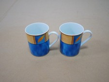 2x Kaffeebecher Henkelbecher