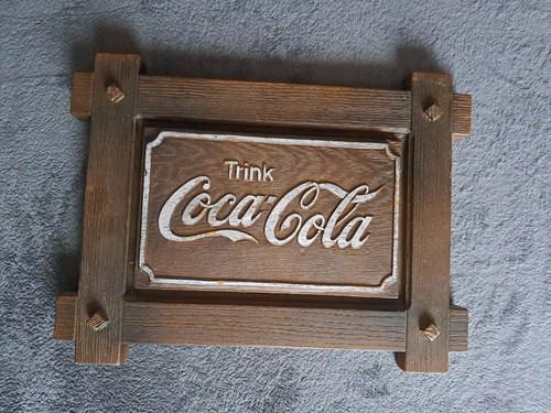 Vintage coca cola schild - vintage,