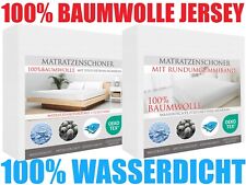 Matratzenschoner Wasserdicht Matratzenauflage Matratzenschutz Spannbettlaken BAU