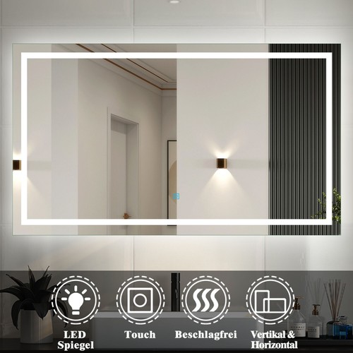 Badspiegel mit beleuchtung led - badspiegel,