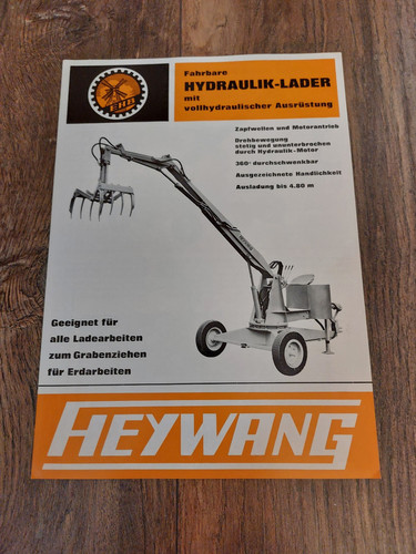 Original prospekt heywang - original,