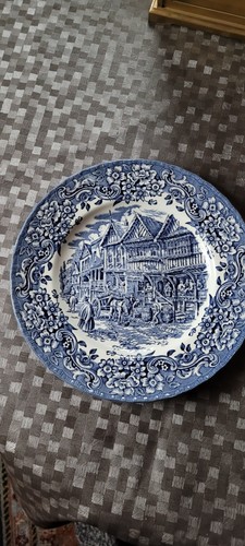 Schöner älterer blau weißer - schöner, blau-weißer