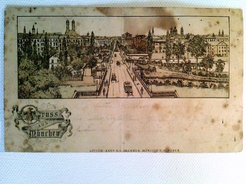 München blick auf die stadt - blick,