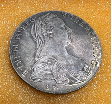 Silbermünze Maria Theresia Thaler von 1780