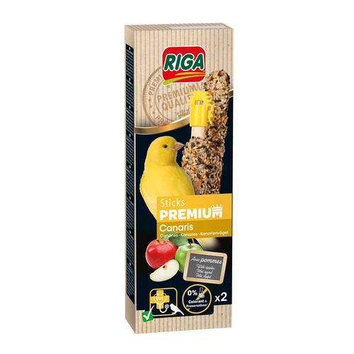 Kanarienvogel apfelsticks g - 60,
