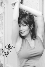 Iris Berben original signiertes Foto 20 x 30 cm HAMMERMOTIV NIPPELSHOOT