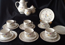 Winterling Keramik Handdekoriertes Streublumen Kaffeeservice für 6 Pers. NEUWARE