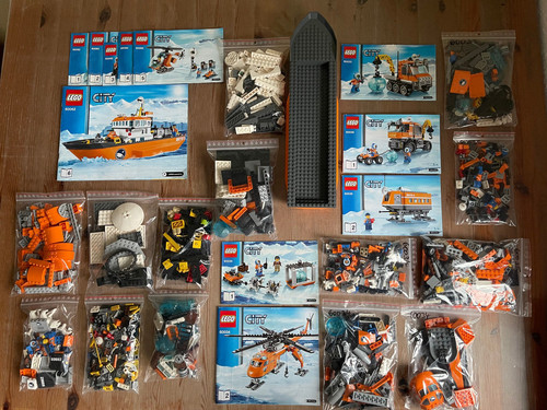 Lego city arctic - arctic, sammlung: