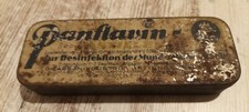 alte Dose Wehrmacht D.R.P. Panflarin Desinfektion Kiste Dachbodenfund