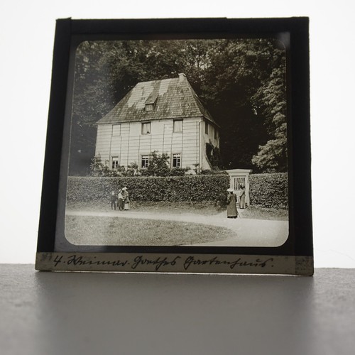 Goethes gartenhaus fotoplatte - goethes,