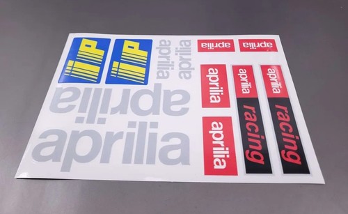 Aprilia rsv aufkleber grau - rs,