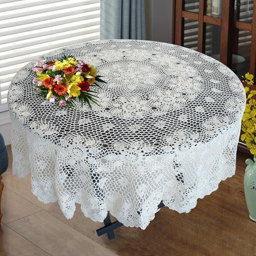 Vintage rund handarbeit - vintage,