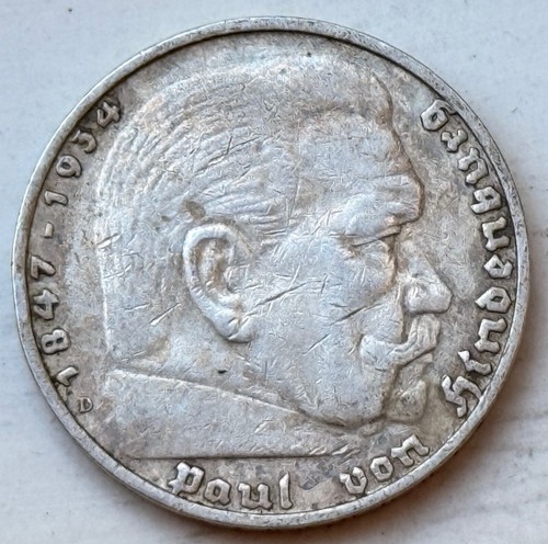 Reichsmark 1937 drittes - 1937, d