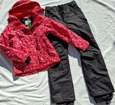 Skianzug Damen 36 rot schwarz