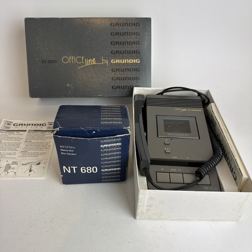 Grundig 2500 stenorette - grundig, dt