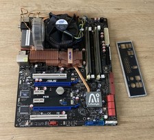 Asus P5E Mainboard + CPU Intel