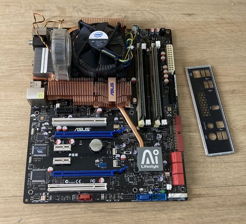 Asus p5e mainboard - cpu, intel