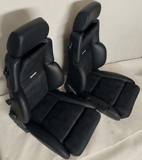 RECARO ORTHOPÄD 94 PAAR LEDER STOFF SCHWARZ