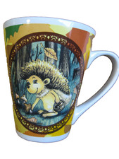 JES Collection Tasse Igelmotiv Kaffetasse Teetasse Porzellantasse Kindertasse