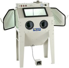 Sandstrahlkabine 350 L Sandstrahler Sandstrahlen Filteranlage außenliegend W1558