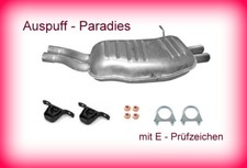 Endchalldämpfer Auspuff für