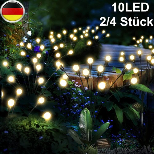 Solar gartenlichter led 4x - 10,