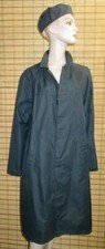 BLAUER REGENMANTEL - RAINCOAT - NYLON - VINTAGE - LILION - GR. 52