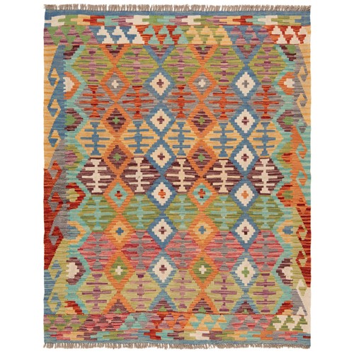 Kelim afghan 192x154 - 192x154, cm