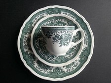 Villeroy Boch Form Fasan Dekor Grün Kaffeegedeck 3tlg. + 093