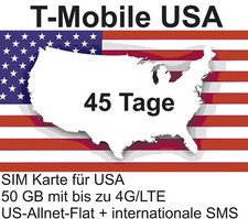 t-Mobile USA Prepaid SIM mit