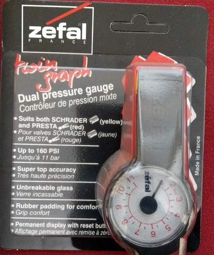 Zefal twin graph druckanzeige - zefal,