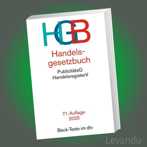 Handelsgesetzbuch - , (hgb)