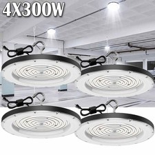 4 Pack 300W UFO Led High Bay