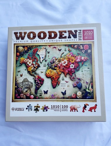 Holzstadt 1000 teiliges puzzle - holzstadt, 1000-teiliges